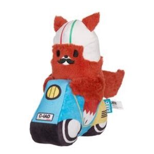 NWOT Bark! Dog 6” Buona Squirrella Crinkle/Squeeker Plush Toy